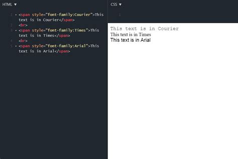 How To Change Font Text In Css