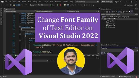 How To Change Font Visual Studio