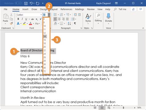 how to change format of paper in word