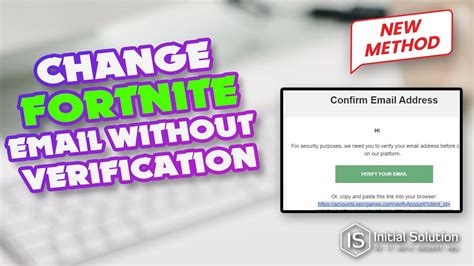 how to change fortnite email without verification code