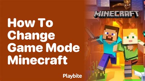 how to change game mode in minecraft switch