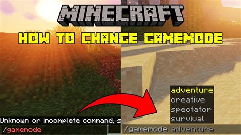 how to change gamemode in minecraft java with keyboard