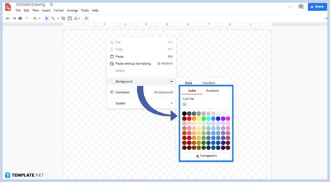 Step-by-Step Guide on How to Change the Background of your Google Drawings