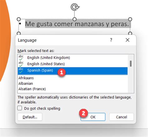 How To Change Grammar Check Language In Powerpoint