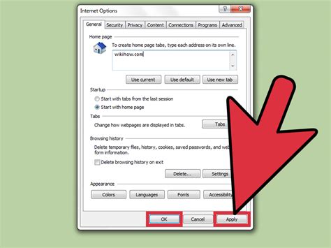 how to change home browser