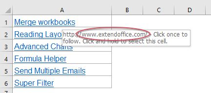 how to change hyperlink address in excel for multiple cells