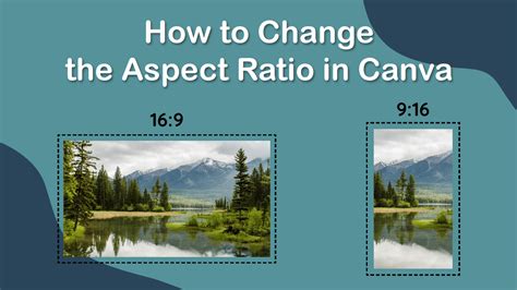 how to change image ratio in canva