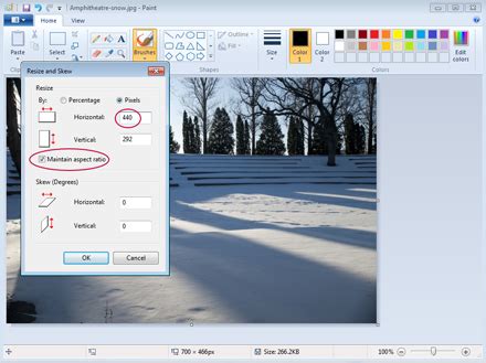 How To Change Image Size In Paint
