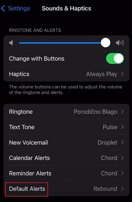 how to change instagram notification sound on iphone 11