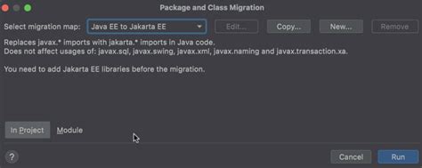 how to change jakarta to javax in spring boot