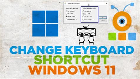 how to change keyboard shortcuts windows