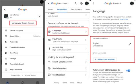 How To Change Language In Google Email