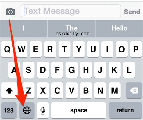 how to change language in mobile keyboard