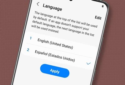 how to change language in mobile phone