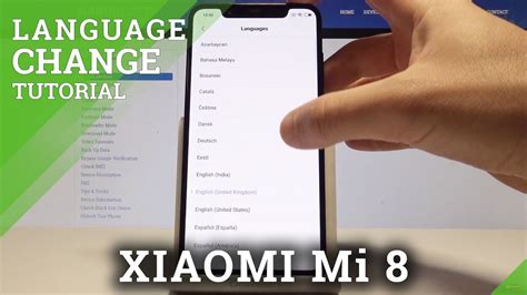 how to change language in xiaomi phone