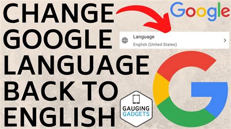 how to change language to english in google gemini