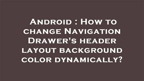 How To Change Layout Background Image Dynamically In Android