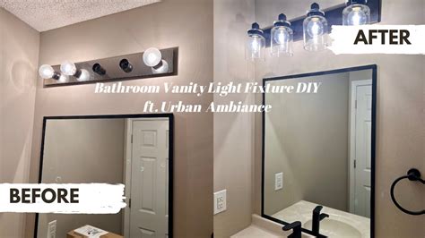 How To Change Light Fixture Vanity