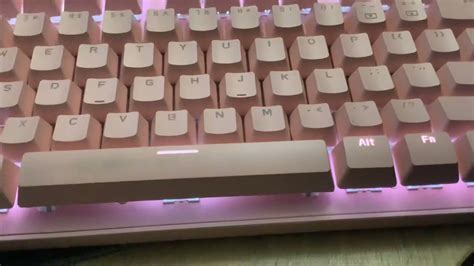 how to change lights on magegee keyboard