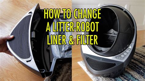 how to change litter robot filter