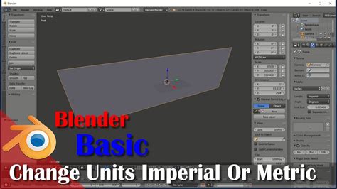 How To Change Metric To Imperial In Blender