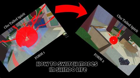 how to change mode in shindo life