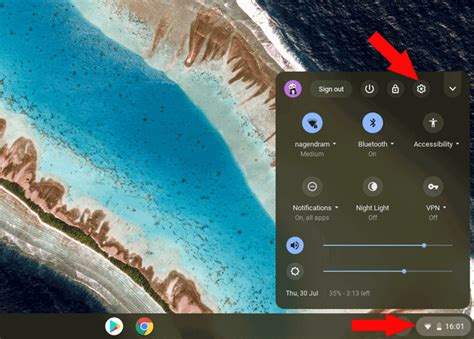 how to change my cursor on chromebook
