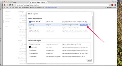 how to change my default search engine from yahoo to google