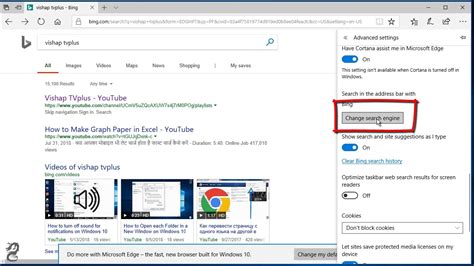 how to change my search engine from bing to google