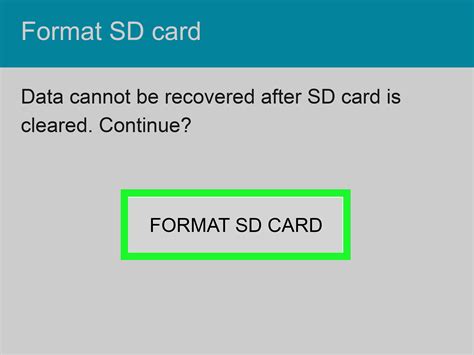 how to change name sd card on android