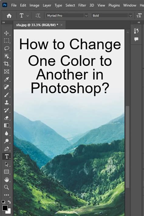 how to change one color in an image to another