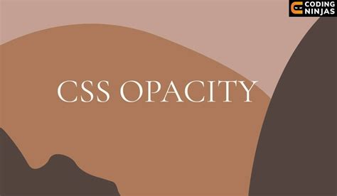 how to change opacity of background in css