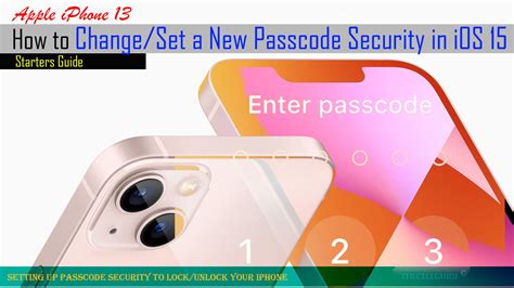 how to change passcode ios 15