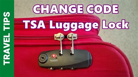 How To Change Passcode Of Suitcase