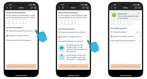 how to change password in amazon flex app