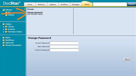 how to change password in epicor