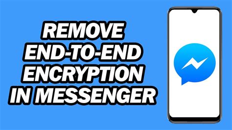 how to change password in messenger end to end encryption