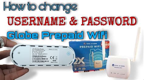 how to change password in wifi router globe