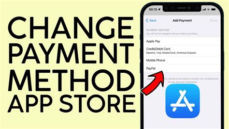 how to change payment method for app store subscriptions