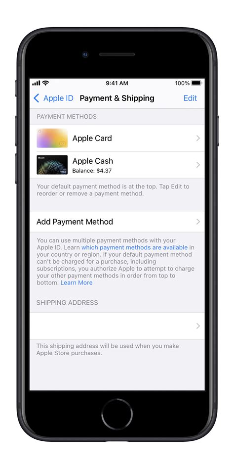 how to change payment method for apple subscriptions on iphone