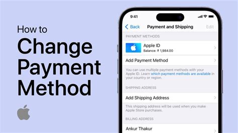 how to change payment method on chase app