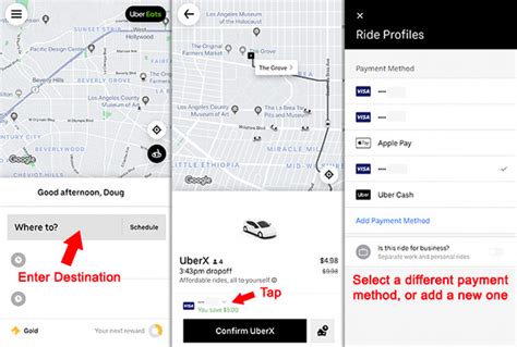 how to change payment method on uber driver