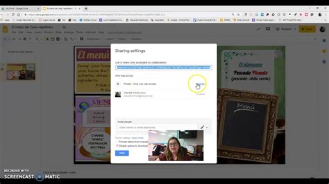 how to change permissions in google slides