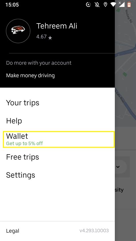 how to change preferred payment method in uber app