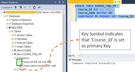 How To Change Primary Key Of A Table In Sql Server