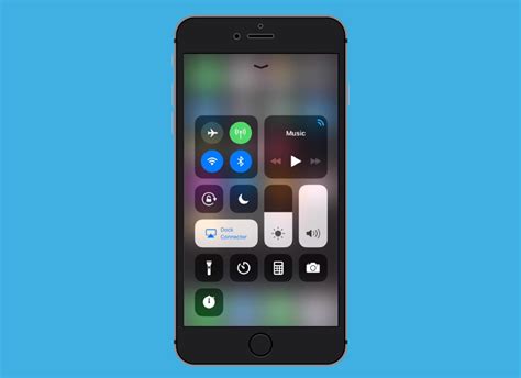 how to change quick settings on iphone