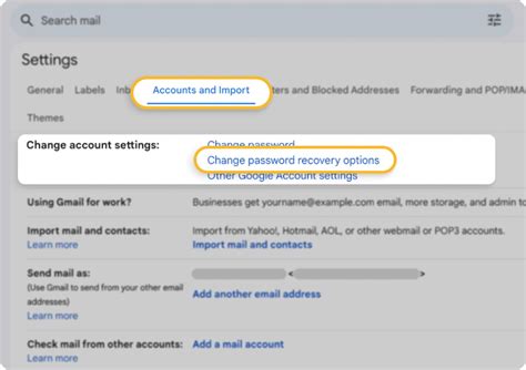 how to change recovery mobile no in gmail
