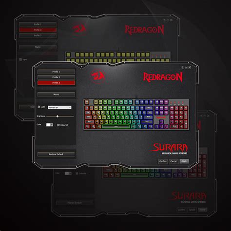 how to change redragon keyboard colors s101-3