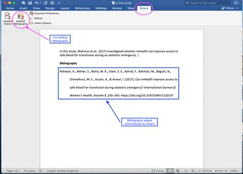 how to change reference style in word using zotero