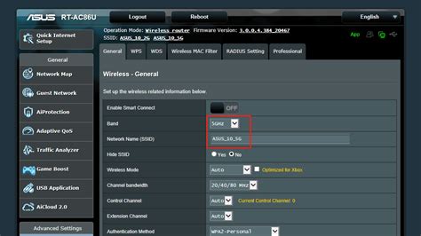 how to change router to 2.4ghz sky